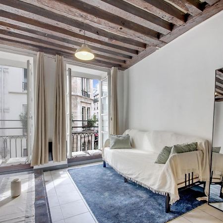 Ferienwohnung Paris Marais Lombards Exterior foto